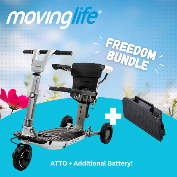ATTO Foldable Mobility Scooters Galashiels Mobility Mobility Aids
