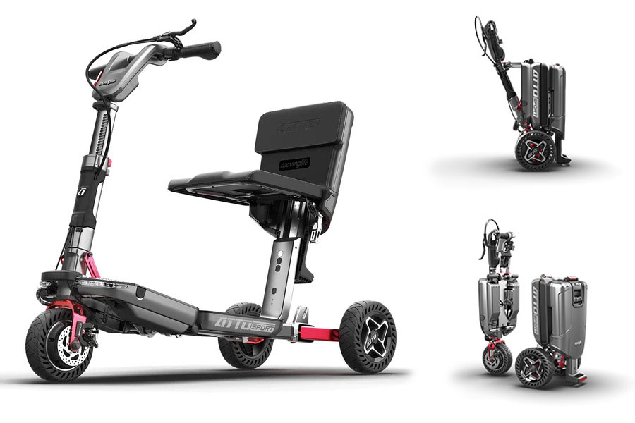 ATTO Foldable Mobility Scooters Galashiels Mobility Mobility Aids for the Scottish Borders